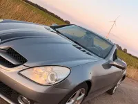 Gebraucht Mercedes SLK200 185 PS (136 kW) 2009 Grau Cabrio