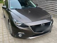 gebraucht Mazda 3 skyactiv-d 150PS Sports-Line mit Winterreifen