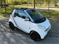 Usata Smart ForTwo Cabrio Brabus 71 CV (52 kW) 2007 Bianco Cabrio
