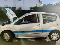 Gebraucht Citroën C2 Style 60 PS (44 kW) 2006 Silber Kleinwagen