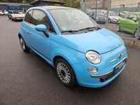 Gebraucht Fiat 500 Lounge 86 PS (63 kW) 2010 Blau Kleinwagen