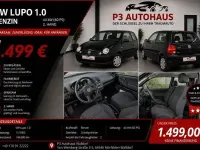 Gebraucht VW Lupo 60 PS (44 kW) 2002 Schwarz Kleinwagen