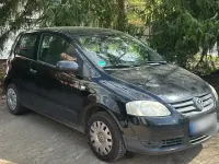 Gebraucht VW Fox 70 PS (51 kW) 2009 Schwarz Kleinwagen