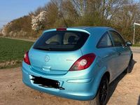 Gebraucht Opel Corsa Selection 69 PS (50 kW) 2010 Blau Kleinwagen