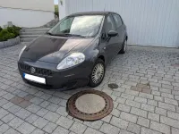 Gebraucht Fiat Grande Punto 77 PS (56 kW) 2008 Grau Kleinwagen