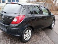 Gebraucht Opel Corsa Edition 69 PS (50 kW) 2012 Schwarz Kleinwagen