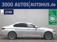Gebraucht BMW 530e Sport Line 252 PS (185 kW) 2020 Mineralweiss metallic Limousine