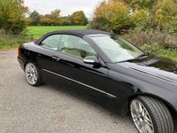 Gebraucht Mercedes CLK280 Elegance 231 PS (169 kW) 2008 Schwarz Cabrio