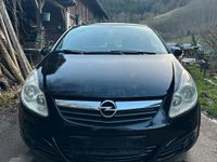 Gebraucht Opel Corsa 80 PS (58 kW) 2008 Schwarz Kleinwagen