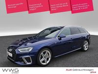Gebraucht Audi A4 S-Line 204 PS (150 kW) 2023 Navarrablau metallic Kombi