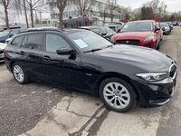 Gebraucht BMW 320e Advantage 204 PS (150 kW) 2022 Schwarz Kombi