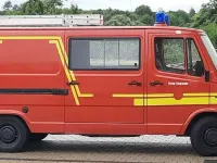 Gebraucht Mercedes T1 95 PS (69 kW) 1989 Rot Van