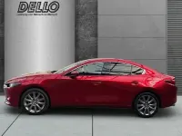 Neu Mazda 3 Exclusive-Line 140 PS (102 kW) 2026 Magmarot metallic Limousine