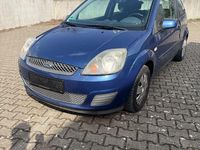 Gebraucht Ford Fiesta 60 PS (44 kW) 2008 Blau Kleinwagen