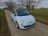 Gebraucht Fiat 500 Abarth 69 PS (50 kW) 2010 Blau Kleinwagen