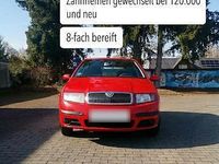 Gebraucht Skoda Fabia 75 PS (55 kW) 2007 Rot Kleinwagen