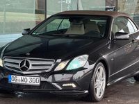 Gebraucht Mercedes E350 AMG line 231 PS (169 kW) 2010 Schwarz Cabrio