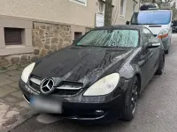 Gebraucht Mercedes SLK200 163 PS (119 kW) 2006 Schwarz Cabrio
