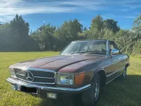 Gebraucht Mercedes SL280 186 PS (136 kW) 1975 Braun Cabrio