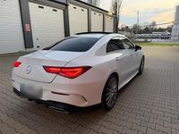Gebraucht Mercedes CLA220 AMG line 190 PS (139 kW) 2019 Weiß Limousine