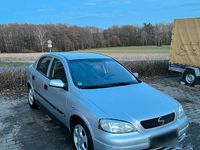 Gebraucht Opel Astra 101 PS (74 kW) 2001 Silber Kleinwagen