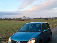 Gebraucht Renault Clio II 75 PS (55 kW) 2003 Blau Kleinwagen