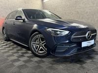Gebraucht Mercedes C220 AMG line 200 PS (147 kW) 2021 Blau Limousine