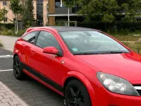 Gebraucht Opel Astra GTC 90 PS (66 kW) 2008 Rot Kleinwagen