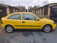 Gebraucht Opel Astra 74 PS (54 kW) 2001 Gelb Limousine