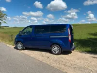 Gebraucht Ford Tourneo Custom Titanium 170 PS (125 kW) 2016 Blau Van