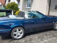 Gebraucht Mercedes SL320 224 PS (164 kW) 2000 Blau Cabrio