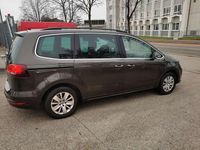 Gebraucht VW Sharan Comfortline 150 PS (110 kW) 2018 Deep black perleffekt Van / Kleinbus