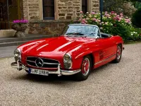 Gebraucht Mercedes SL300 215 PS (158 kW) 1958 Rot Cabrio