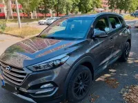 Gebraucht Hyundai Tucson Turbo 177 PS (130 kW) 2018 Grau SUV