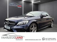 Gebraucht Mercedes C180 AMG line 156 PS (114 kW) 2017 Blau Coupé