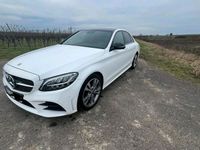 gebraucht Mercedes C300 AMG Burmester Leder