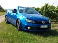 Gebraucht VW Eos Exclusive 140 PS (102 kW) 2014 Blau Cabrio