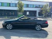Gebraucht Mercedes CLK200 Avantgarde 184 PS (135 kW) 2008 Schwarz Cabrio