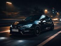 Second-hand Seat Leon FR 190 CP (139 kW) 2018 Negru Berlinǎ