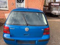 Second-hand VW Golf IV 105 CP (77 kW) 2003 Albastru Hatchback