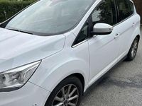 Gebraucht Ford C-MAX Titanium 150 PS (110 kW) 2016 Weiß Van / Kleinbus