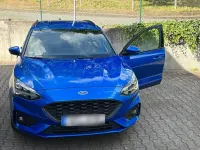 Gebraucht Ford Focus ST-Line 150 PS (110 kW) 2019 Blau Kombi