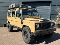 Gebraucht Land Rover Defender 122 PS (89 kW) 2003 Beige Van / Kleinbus