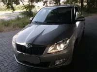Gebraucht Skoda Fabia 69 PS (50 kW) 2011 Beige Kleinwagen