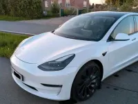 Gebraucht Tesla Model 3 Performance 377 kW (513 PS) 2021 Weiß Limousine