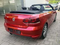 Usata VW Golf 160 CV (117 kW) 2011 Rosso Cabrio