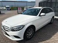 Gebraucht Mercedes C220 194 PS (142 kW) 2019 Weiß Limousine