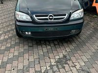 Gebraucht Opel Zafira 2002 Grün Van / Kleinbus