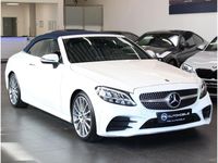 Gebraucht Mercedes C400 AMG line 333 PS (244 kW) 2019 Polarweiss  unilack Cabrio
