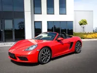Gebraucht Porsche 718 Boxster 299 PS (219 kW) 2017 Rot Cabrio